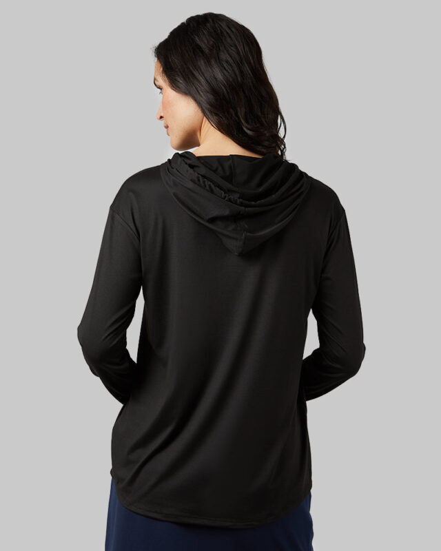 Women's Cool Long Sleeve Hooded T-Shirt - Image 2